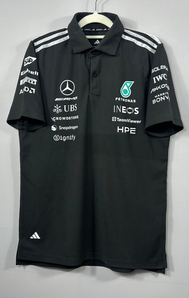 2026 F1 Benz New Pattern Short Sleeve Racing Suit