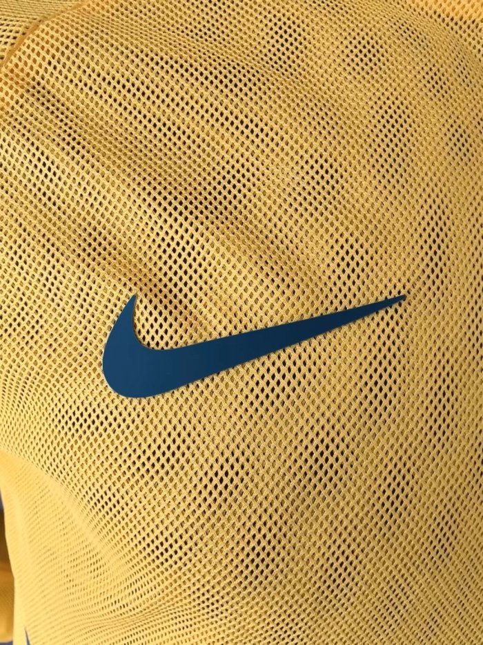 2026 Brazil Yellow Pre-Competition Training Windbreaker