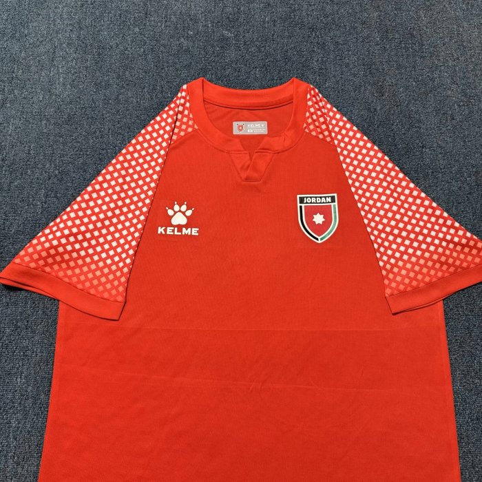 26-27 Jordan Red Special Edition Fans Soccer Jersey