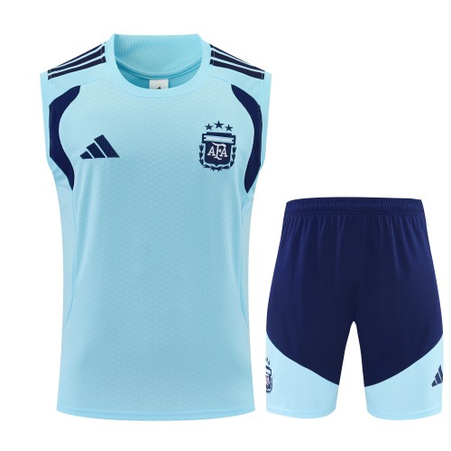 26-27 Argentina High quality Tank Top And Shorts Suit