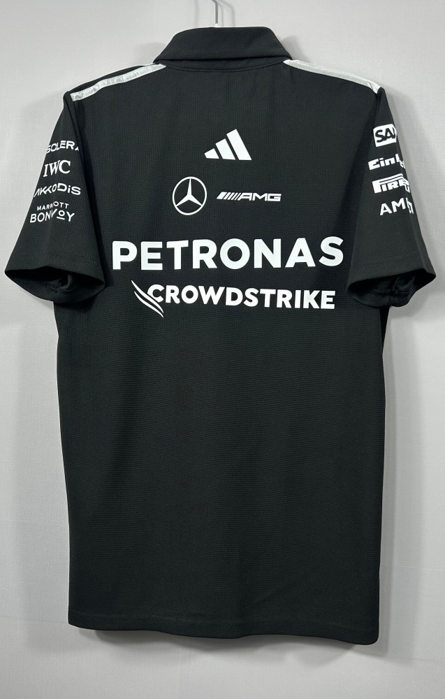 2026 F1 Benz New Pattern Short Sleeve Racing Suit