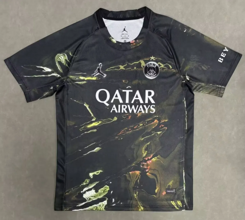 25-26 PSG Special Edition Labubu Print Fans Soccer Jersey（With Star）*带星