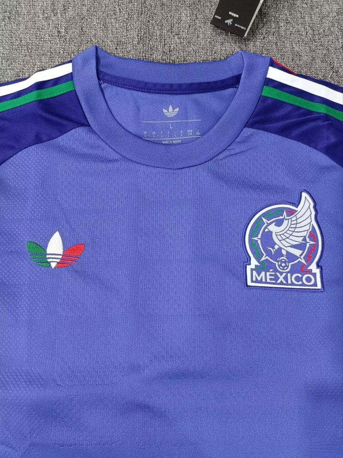 2026 Mexico Goalkeeper Long Sleeve Fans Soccer Jersey (长袖)