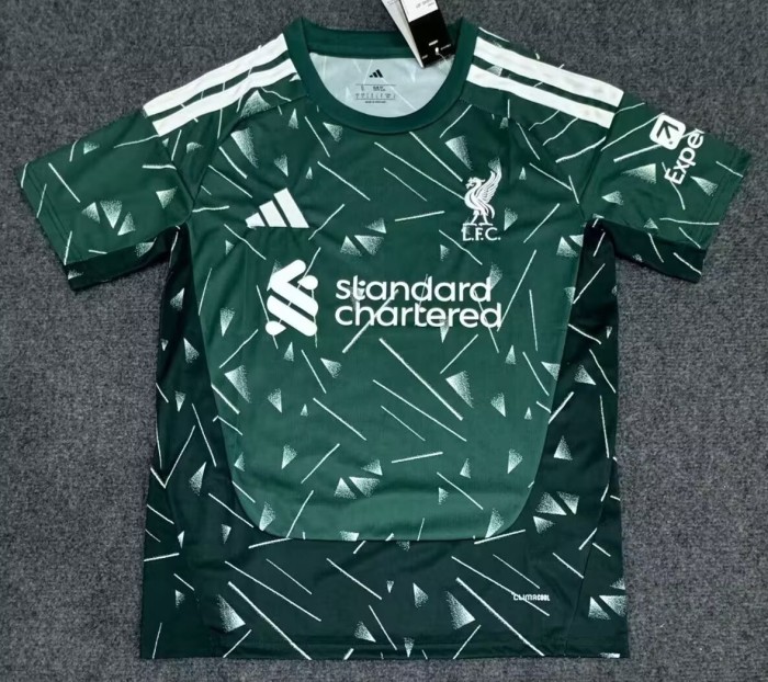 26-27 LIV Green Goalkeeper Fans Soccer Jersey