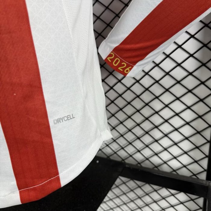26-27 Chivas Guadalajara 120th Anniversary Edition Long Sleeve Player Version Soccer Jersey (长袖球员)