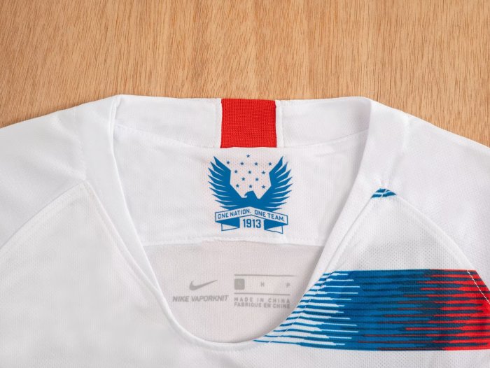2018 USA Home Retro Soccer Jersey