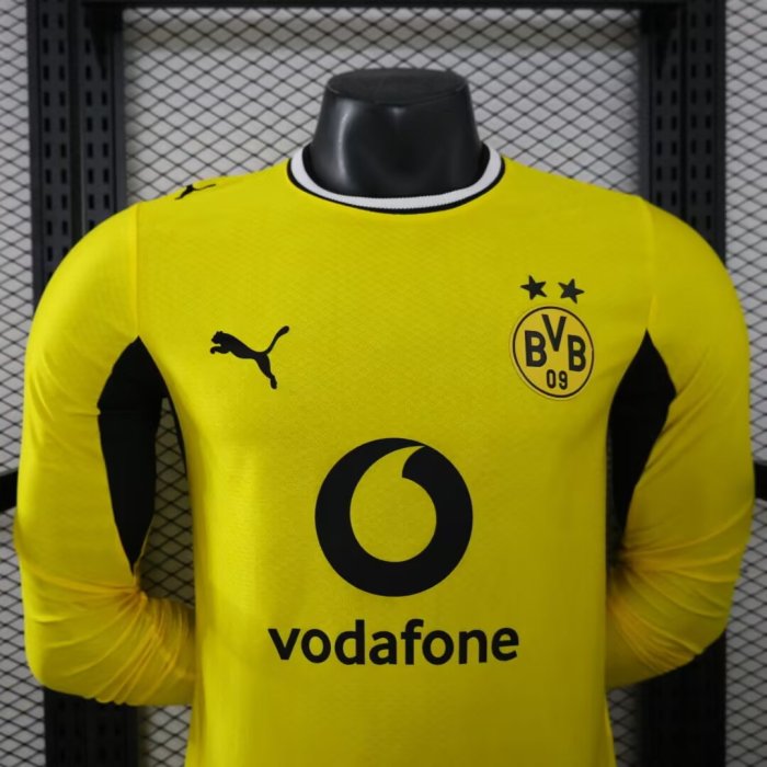 26-27 Dortmund Home Long Sleeve Player Version Soccer Jersey (长袖球员)