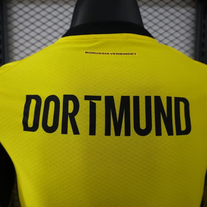 26-27 Dortmund Home Long Sleeve Player Version Soccer Jersey (长袖球员)