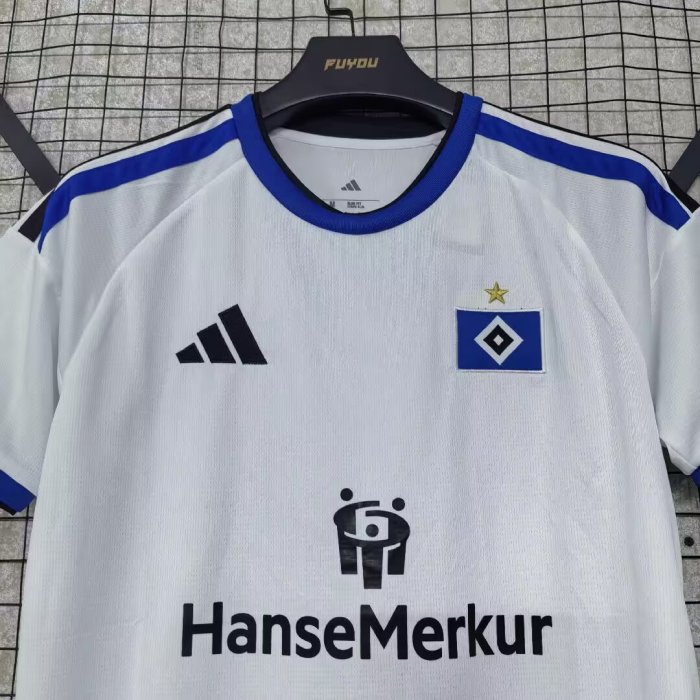 26-27 Hamburger Home Leaked Edition Fans Soccer Jersey