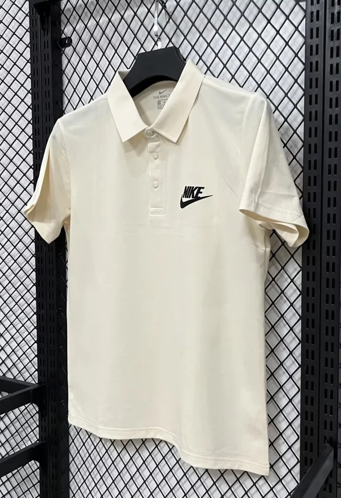 2026 NK Light beige High Quality Polo Short Sleeve