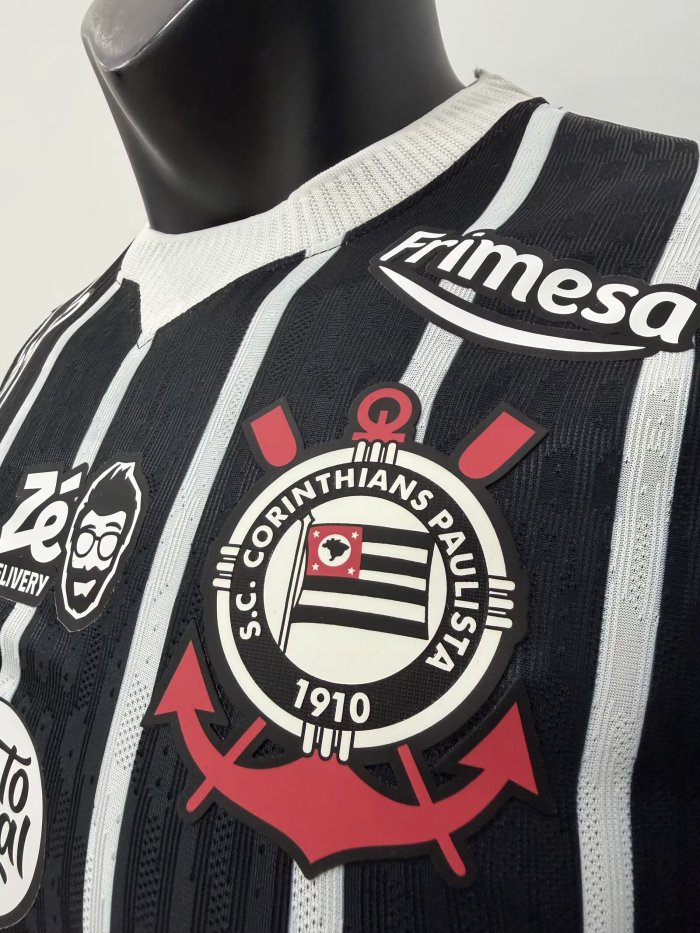 26-27 Corinthians Print All Sponsor Player Version Soccer Jersey*全广告