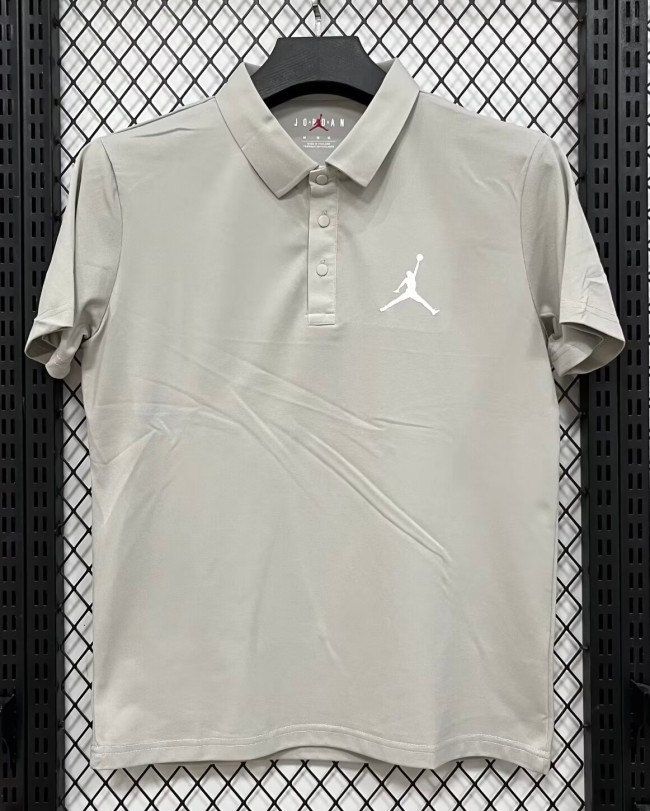 2026 Jordan Grey High Quality Polo Short Sleeve