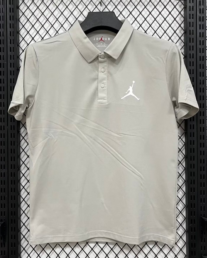 2026 Jordan Grey High Quality Polo Short Sleeve
