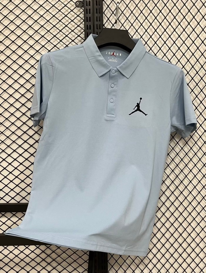 2026 Jordan Blue High Quality Polo Short Sleeve