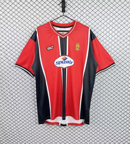2001-2002 Mallorca Home Retro Sleeve Soccer Jersey