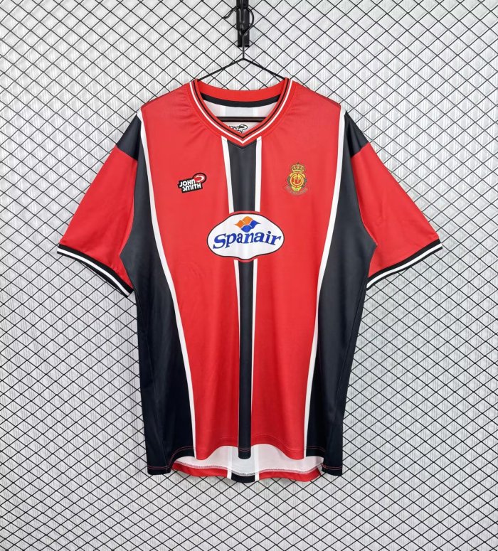 2001-2002 Mallorca Home Retro Sleeve Soccer Jersey