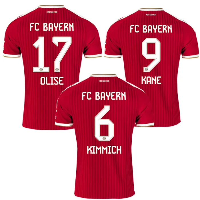 26-27 Bayern Home Leaked Edition Long Sleeve Player Version Soccer Jersey (长袖球员)
