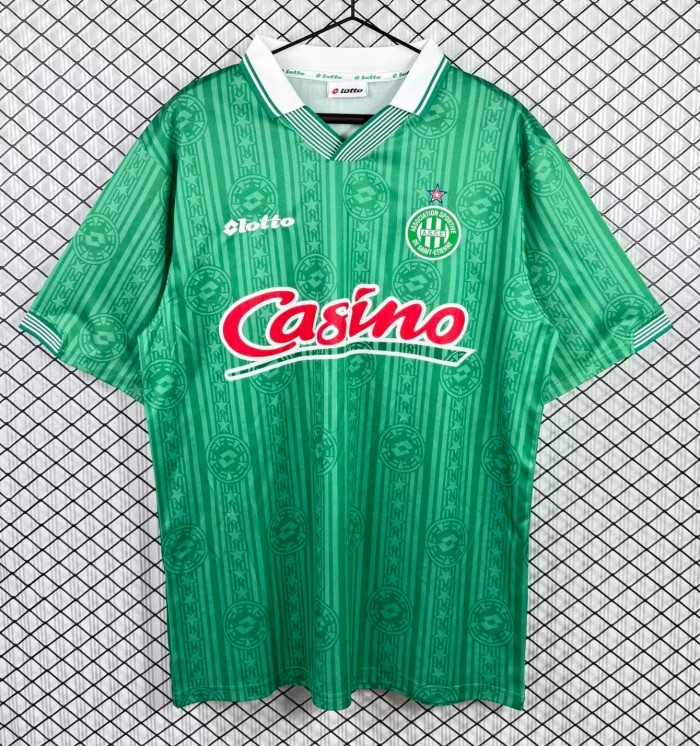 1987-1998 Saint Etienne Home Retro Soccer Jersey