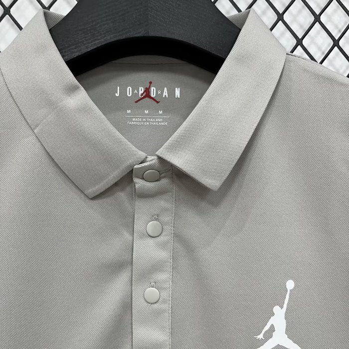 2026 Jordan Grey High Quality Polo Short Sleeve