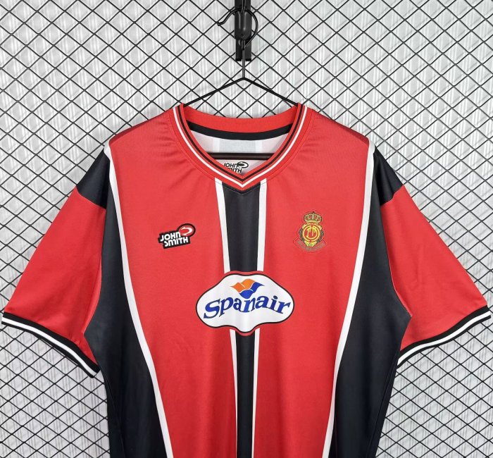 2001-2002 Mallorca Home Retro Sleeve Soccer Jersey