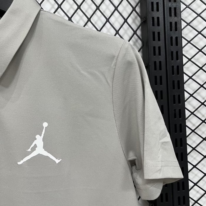 2026 Jordan Grey High Quality Polo Short Sleeve