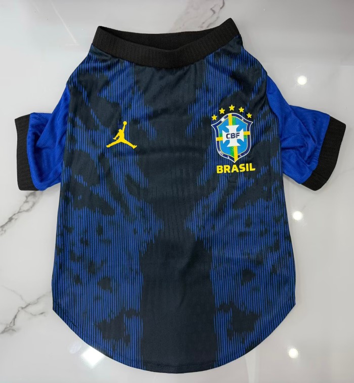 2026 Brazil Away Pet Player Version Jersey
