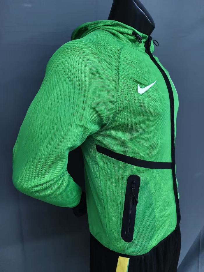 2026 Nigeria Green Pre-Competition Training Windbreaker