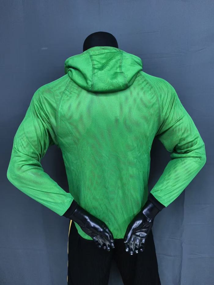 2026 Nigeria Green Pre-Competition Training Windbreaker