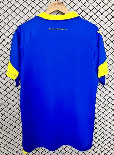 25-26 Bosnia and Herzegovina Home Fans Soccer Jersey