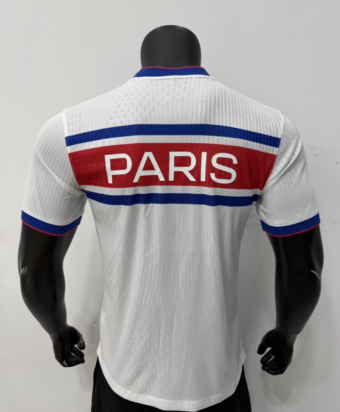 26-27 PSG White Player Version Training shirts