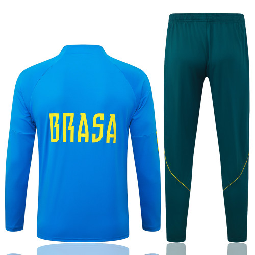 26-27 Brazil High Quality Half Pull Tracksuit