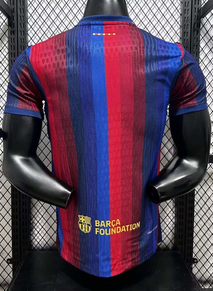 26-27 BAR Home Leaked Edition Player Version Soccer Jersey