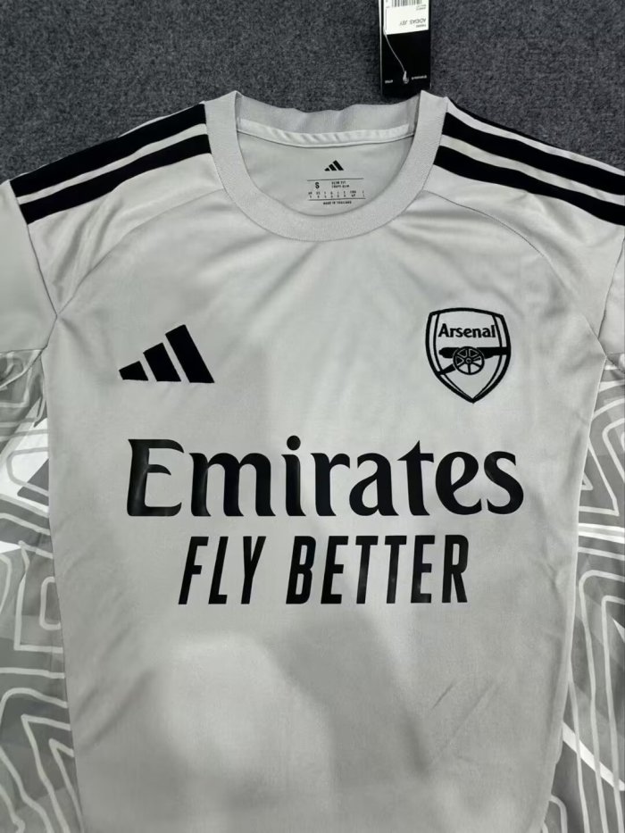 26-27 ARS Gray GoalKeeper Fans Soccer Jersey
