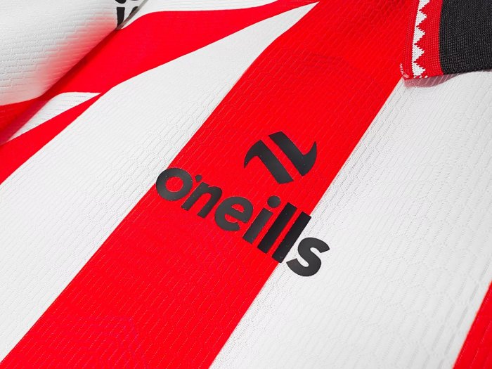 26-27 Derry City Home Fans Soccer Jersey