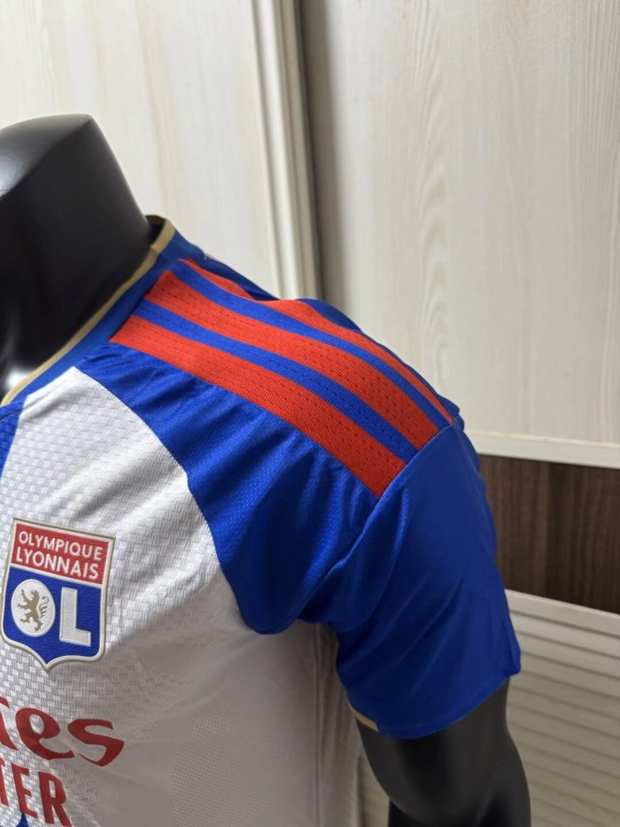 26-27 Lyon Home Leaked Edition Player Version Soccer Jersey