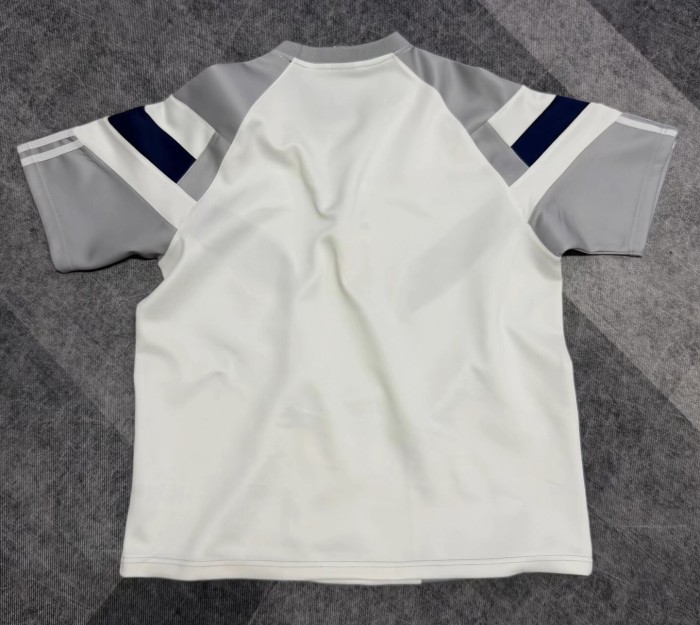 26-27 Real Madrid Gray Short sleeves Loose And Thickened Hoody