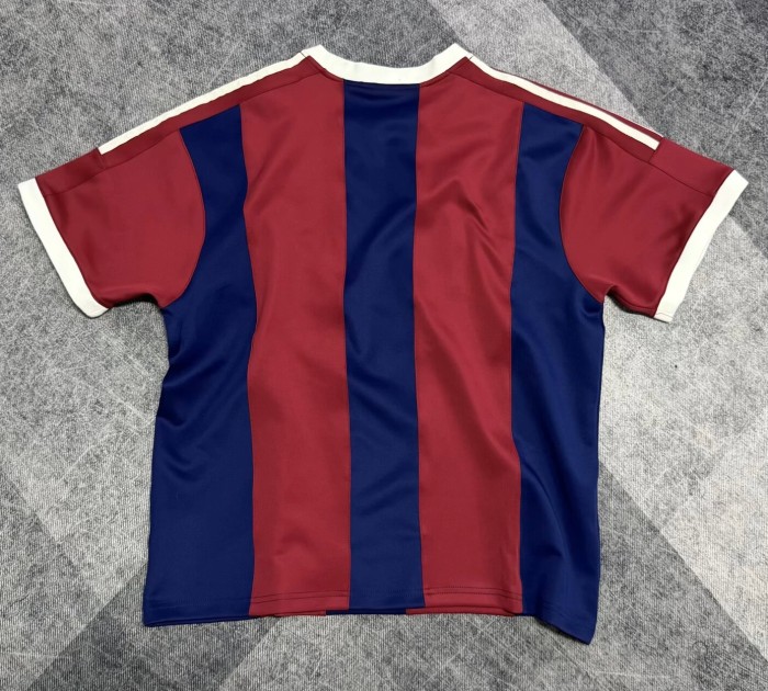 26-27 Bayern Red Blue Short sleeves Loose And Thickened Hoody