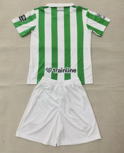 26-27 Real Betis Retro Version Kids Soccer Jersey