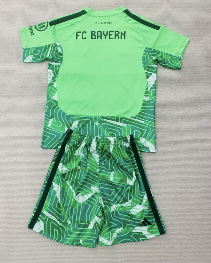 26-27 Bayern Green Goalkeeper Adult Suit