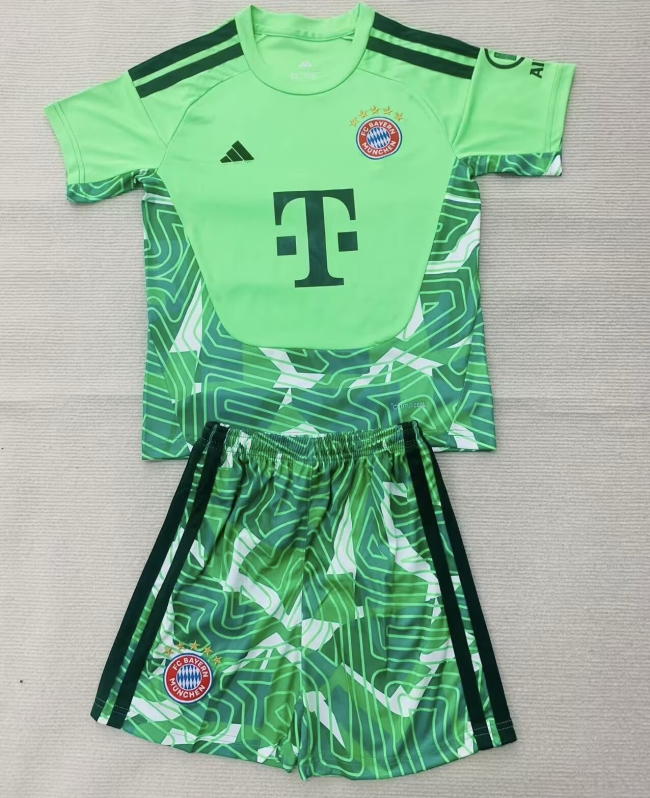 26-27 Bayern Green Goalkeeper Adult Suit
