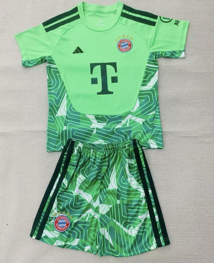26-27 Bayern Green Goalkeeper Adult Suit