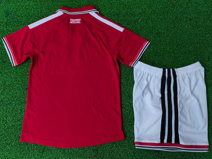 26-27 Manchester United Home Kids Player Version Soccer Jersey (球员童装)