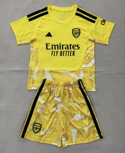 26-27 ARS Yellow GoalKeeper Kids Soccer Jersey
