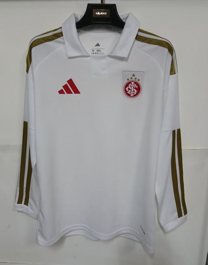 26-27 Internacional Away Long Sleeve Fans Soccer Jersey (长袖)