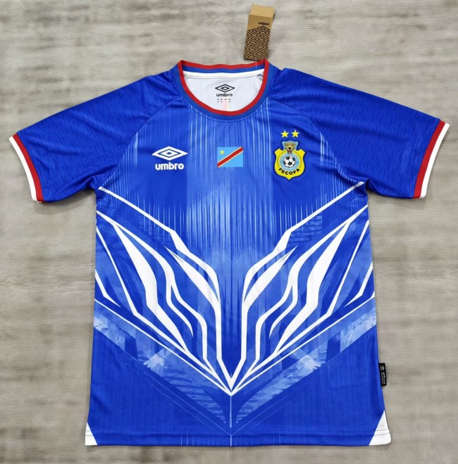 26-27 Congo Blue Special Edition Fans Soccer Jersey