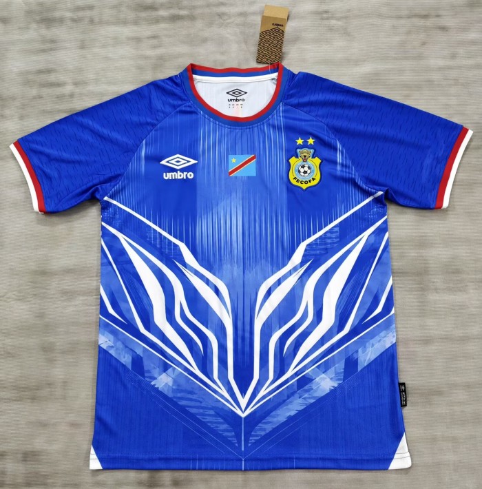 26-27 Congo Blue Special Edition Fans Soccer Jersey