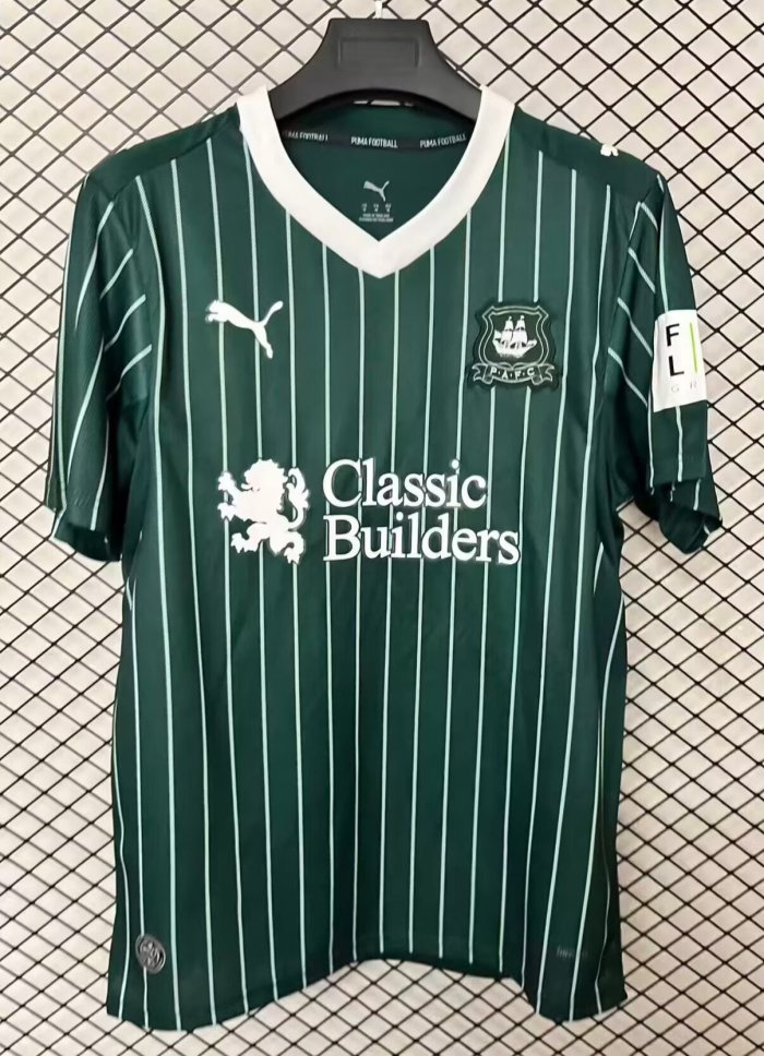 26-27 Plymouth FC Home Fans Soccer Jersey