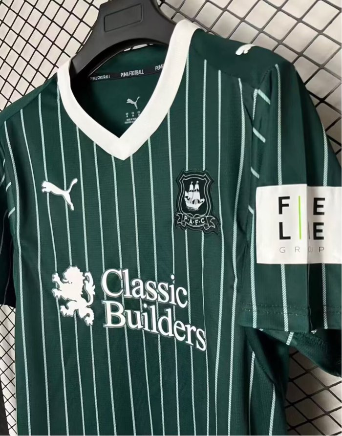 26-27 Plymouth FC Home Fans Soccer Jersey