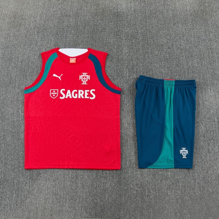 26-27 Portugal High Quality Tank Top And Shorts Suit
