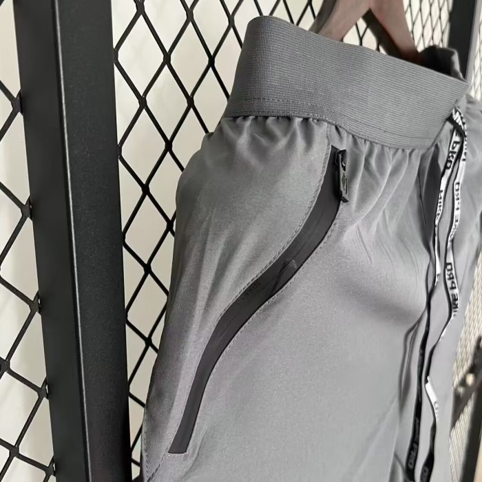 2026 NK Gray Casual Short Pants